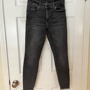 AllSaints Miller Black Skinny Jeans